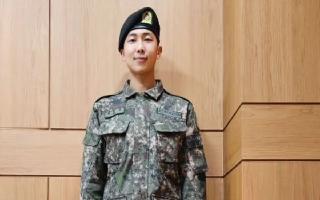 BTS RM Poses With Colleagues From Military; ARMYs Shower Him With Love And Support